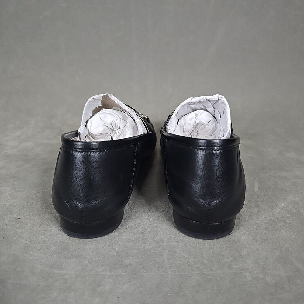 Coach Black Leather Loafers - Picture 6 of 13